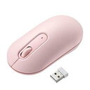 サンワサプライ 静音ワイヤレスマウス ピンク MA-WBS327PK(2)