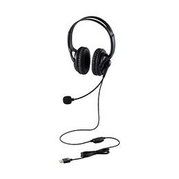 エレコム 両耳大型USB有線ヘッドセット HS-HP02SUBK エレコム 両耳大型USB有線ヘッドセット HS-HP02SUBK