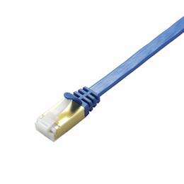 5個セット エレコム ツメ折れ防止フラットLANケーブル(Cat7準拠 0.5m ブルーメタリック LD-TWSFT/BM05X5 5個セット エレコム ツメ折れ防止フラットLANケーブル(Cat7準拠 0.5m ブルーメタリック LD-TWSFT/BM05X5