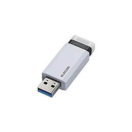 【5個セット】エレコム USBメモリー/USB3.1(Gen1)対応/ノック式/オートリターン機能付/32GB/ホワイト MF-PKU3032GWHX5 【5個セット】エレコム USBメモリー/USB3.1(Gen1)対応/ノック式/オートリターン機能付/32GB/ホワイト MF-PKU3032GWHX5