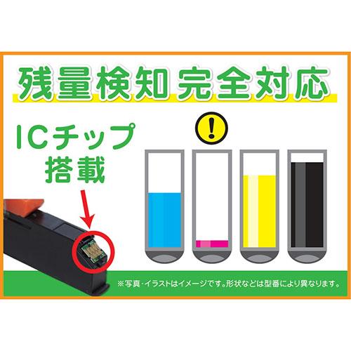 ワールドビジネスサプライ Luna Life キヤノン用 互換インクカートリッジ BCI-381XLM マゼンタ LNCA381M