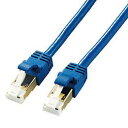 【5個セット】 エレコム Cat7 LANケーブル 1m ブルーメタリック LD-TWSYT/BM1X5