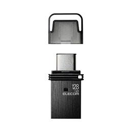 エレコム USBメモリ 128GB USB3.2(Gen1)/3.1(Gen1)/3.0/2.0 キャップ式 ブラック MF-CAU32128GBK エレコム USBメモリ 128GB USB3.2(Gen1)/3.1(Gen1)/3.0/2.0 キャップ式 ブラック MF-CAU32128GBK