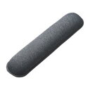 サンワサプライ クッションリストレスト ミドルサイズ ダークグレー TOK-ERG5DGY-M(2)