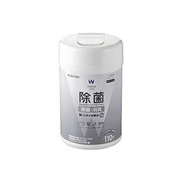 エレコム ウェットティッシュ/除菌/ボトル/110枚 WC-AG110N
