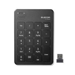 エレコム 無線テンキーパッド パンタグラフ 薄型 ブラック TK-TDP019BK エレコム 無線テンキーパッド パンタグラフ 薄型 ブラック TK-TDP019BK