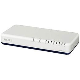 BUFFALO バッファロー Giga対応 スイッチングハブ 8ポート ホワイト LSW6-GT-8NP/WH