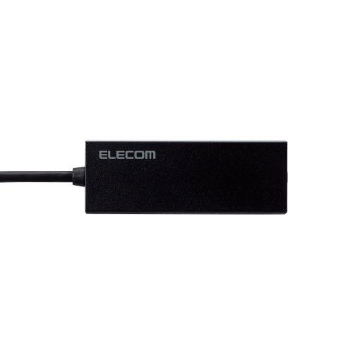 エレコム 有線LANアダプター 1000/100/10Mbps USB3.2(Gen1) ブラック EDC-GUA3V2-B