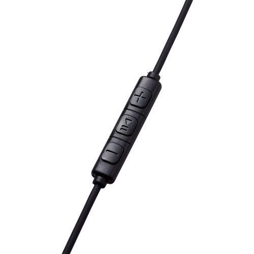エレコム タイプC イヤホン カナル型 コード 1.2m 通話対応 音量調整 ブラック EHP-DF11CMBK