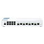 QSW-M408-4C, 8 port 1Gbps, 4 port 10G SFP+/ NBASE-T Combo, web management switch