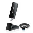 NETGEAR A8000 Nighthawk AXE3000 トライバンド Wifi 6E USB3.0アダプター A8000-100PAS