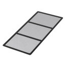 SILVERSTONE ファンフィルター 140mm x 3 磁石式 ブラック SST-FF146B(2)