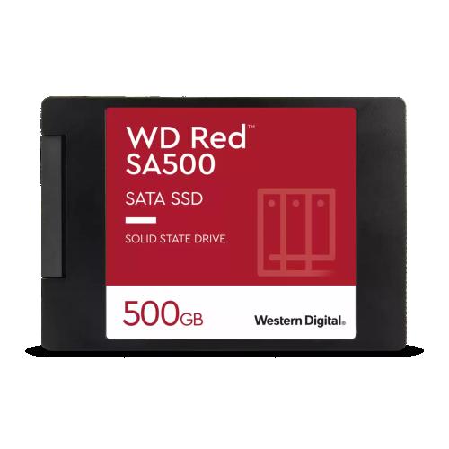 Western Digital WD Red SA500 NAS SATA SSDシリーズ 2.5inch 内蔵SSD 500GB 6Gb/s WDS500G1R0A-68A4W0