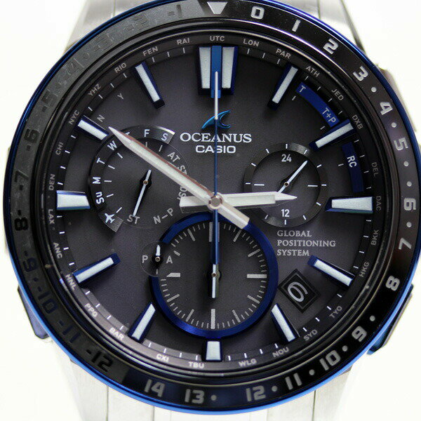 CASIO カシオ OCEANUS GPS電波ソーラー 