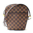 LOUIS VUITTON ルイ・ヴィトン イパネマPM ショルダーバッグ ダミエ ダミエエベヌ N51294 レディース【中古】【あす楽】