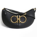 Salvatore Ferragamo サルヴァトーレフェラガモ ガンチーニ ショルダーバッグ ブラック 212885 759154 レディース【中古】【美品】...