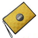 GUCCI グッチ OFF THE GRID オフザグリット クラッチバッグ イエロー ブラック 625598 ユニセックス【中古】【美品】【あす楽】