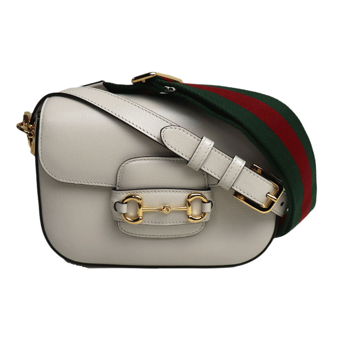 GUCCI グッチ ホースビット 1955 ミニバッグ 2Wayショルダーバッグ ホワイト 658574 18YSG 9068