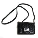 FENDI フェンディ マイクロ フラット バゲット ショルダーバッグ ブラック 7M0311AD1NF0GXN 名刺入れ・カードケース レディース【中古】【極美品】【あす楽】