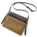 LOUIS VUITTON ルイ・ヴィトン ポシェット LV3 ショルダーバッグ モノグラム リバース M45412 レディース【中古】【あす楽】