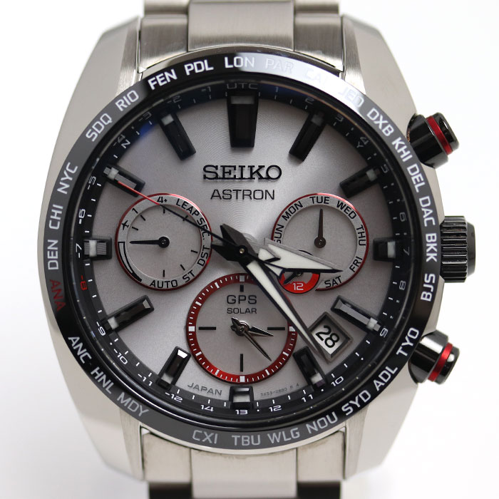 SEIKO セイコー ASTRON GPS 衛星電波 Shohei Ohtani 2020 腕時計 ソーラー SBXC081/5X53-0BE0 大谷翔平 2020限定 メンズ【中古】【あす楽】