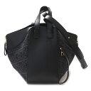 LOEWE ロエベ ハンモック スモール 2Wayショルダーバッグ ブラック グレー A538S35X29 レディース【中古】【あす楽】