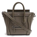 CELINE セリーヌ ラゲージ ナノショッパー 2Wayショルダーバッグ スリ 189243DRU.09SO レディース【中古】【あす楽】