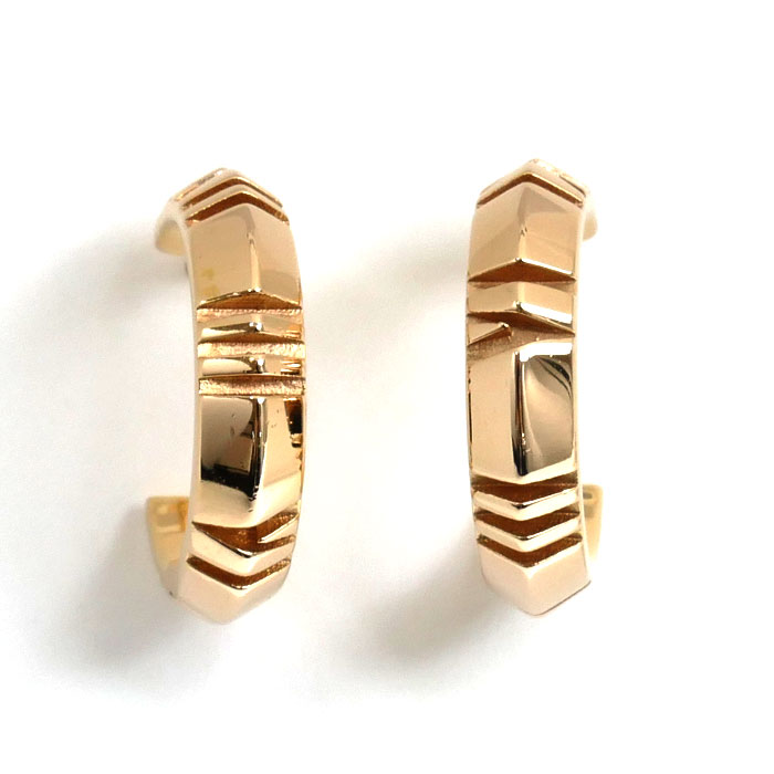 TIFFANY&Co. ティファニー K18PG ピンクゴールド アトラス X フープ ピアス 67786211 5.0g レディース【中古】【美品】【あす楽】のサムネイル