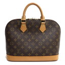 LOUIS VUITTON ルイ・ヴィトン アルマ ハンドバッグ モノグラム ブラウン M51130 BA0030 レディース【中古】【あす楽】