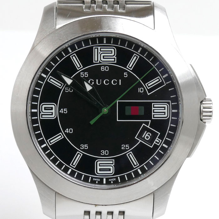 GUCCI グッチ Gタイムレス 腕時計 電池式 YA126201/126.2 メンズ【中古】【あす楽】