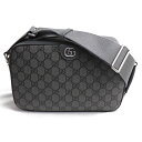 GUCCI グッチ オフィディア ミディアム ショルダーバッグ GGスプリーム メッセンジャー グレー 767190 UULHK 1244 ユニセックス【中古】...