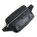 LOUIS VUITTON ルイ・ヴィトン タイガラマ バムバッグ アウトドア ボディバッグ ブラック M30245 メンズ【中古】【あす楽】
