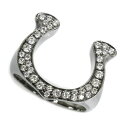 750 ホースシュー 馬蹄 リング・指輪 ダイヤモンド0.50ct 17号 16.8g ユニセックス【中古】(4)