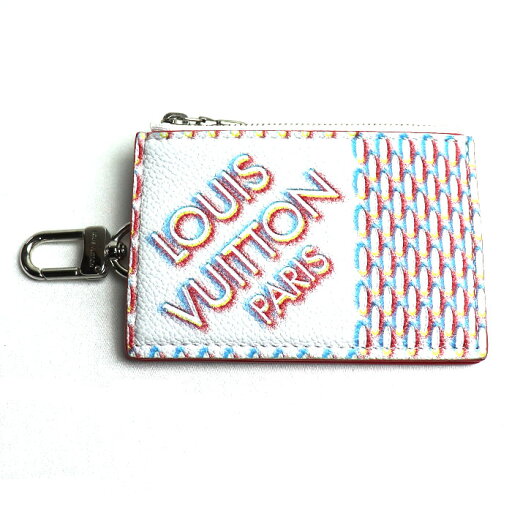 LOUIS VUITTON ルイ・ヴィトン ドゥーブルジップ・カードホルダー コインケース ダミエ・スプレー マルチカラー M81430 IC レディース【中古】【美品】 LOUIS VUITTON ルイ・ヴィトン ドゥーブルジップ・カードホルダー コインケース ダミエ・スプレー マルチカラー M81430 IC レディース【中古】【美品】