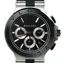 BVLGARI ブルガリ ディアゴノ セラミック クロノグラフ 腕時計 自動巻き DG42SCCH メンズ【中古】(2)