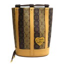 LOUIS VUITTON ルイ・ヴィトン LVxNIGO ランドネ メッセンジャー ショルダーバッグ モノグラムストライプ M45968 ユニセックス【中古】...