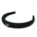 PRADA プラダ ナイロン Re-Nylon ヘッドバンド ヘアアクセサリー カチューシャ 1IH020 2DMI F0002 ユニセックス【中古】【美品】