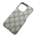 GUCCI グッチ オフィディア iPhone 15 Pro ケース 携帯・スマホアクセサリー ベージュ/エボニー 763801 K5I0G 9742 ユニセッ...