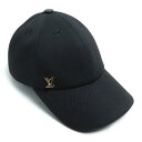 LOUIS VUITTON ルイ・ヴィトン LVアイコニック キャップ ブラック M7050M ユニセックス【中古】