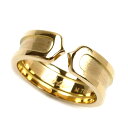 CARTIER カルティエ K18YG イエローゴールド C2 リング・指輪 14.5号 55 7.6g レディース【中古】【美品】