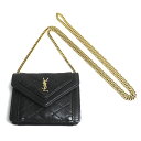 SAINT LAURENT サンローラン ゲイビー マイクロバッグ ショルダーバッグ ブラック 685612 レディース【中古】(4)