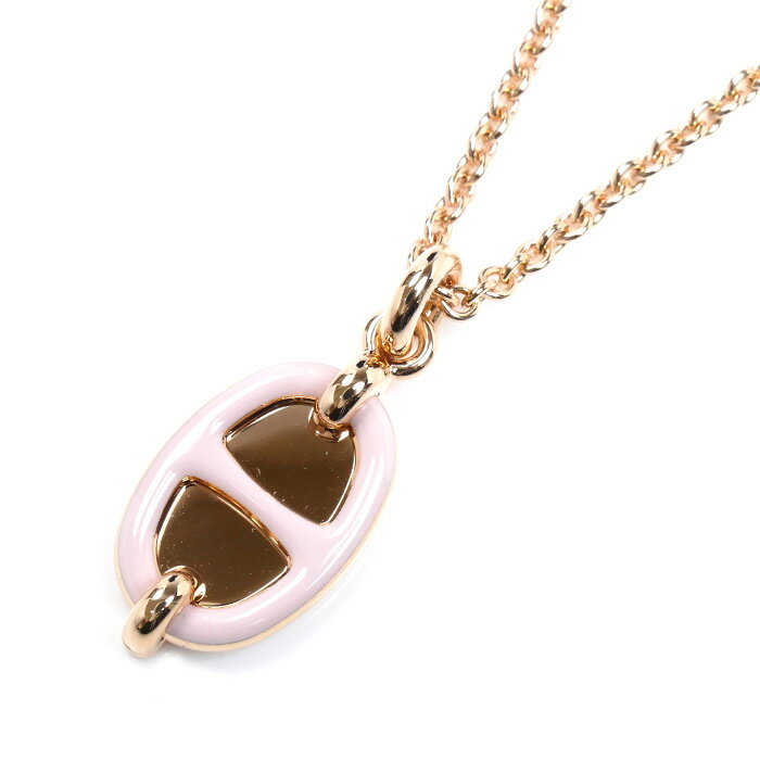 HERMES エルメス GP ミニマイヨン PM ペンダント ネックレス H100053FOD2 41・46cm レディース【中古】【美品】(4)