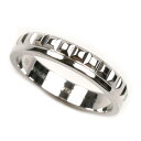 Boucheron ブシュロン K18WG ホワイトゴールド キャトル ラディアント ハーフ リング・指輪 JAL00250 15号 55 4.6g レディース【中古】【美品】