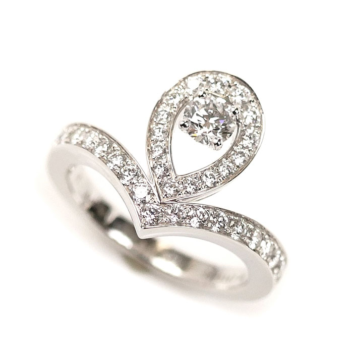 Chaumet ショーメ K18WG ホワイトゴールド ジョゼフィーヌ エグレット リング・指輪 083510-048 ダイヤモンド 8号 48 4.6g レディース【中古】【美品】のサムネイル