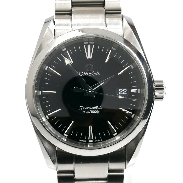 OMEGA オメガ シーマスター アクアテラ 腕時計 電池式 2518.50 ボーイズ【中古】