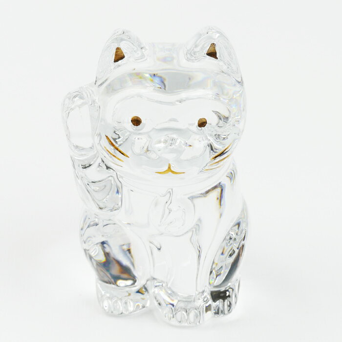 乐天商城 - Baccarat バカラ まねき猫 オブジェ Sサイズ 2607786 招き猫 まねきねこ【中古】【極美品】