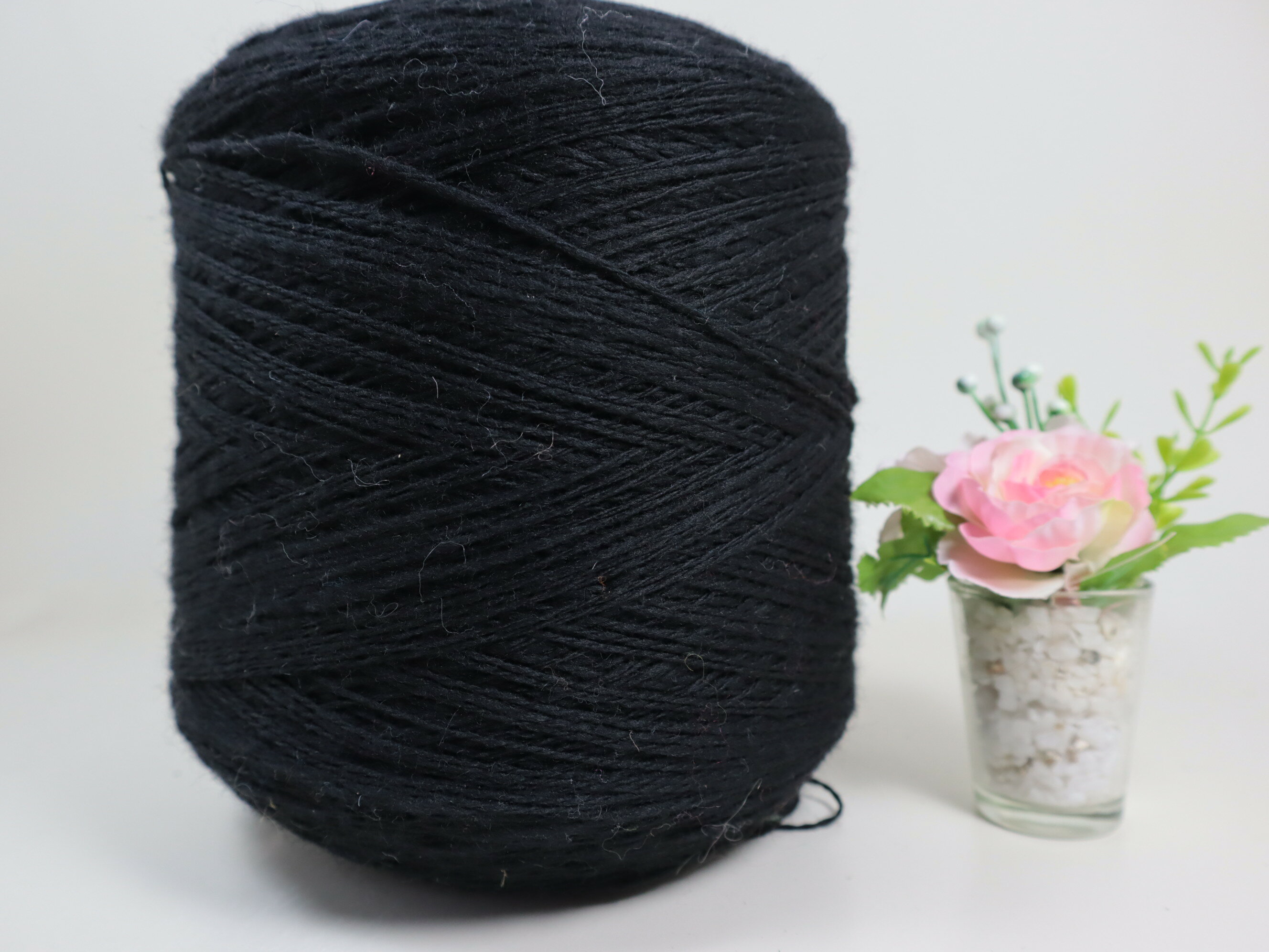 【特価】　純毛合太　黒