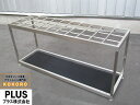 【新品】【アウトレット】プラス 傘立て 30本用 ステンレス オフィス【中古オフィス家具】
