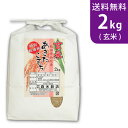 【送料無料】令和2年産 新米 玄米 秋田県仙北産あきたこまち 2kg 仙北産 特別栽培米【smtb-TD】【saitama】