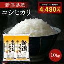 ★最安値挑戦中★ 【クーポン利用で4,480円！】 ★コシヒカリ 新潟県産 令和4年産 10kg （5kg×2） 新潟 こしひかり 米 お米 10キロ 白米 精米 コメ ごはん ご飯 産地直送 ふっくら やわらかい もちもち おいしい 個袋タイプ